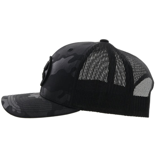 Black camo hooey hat