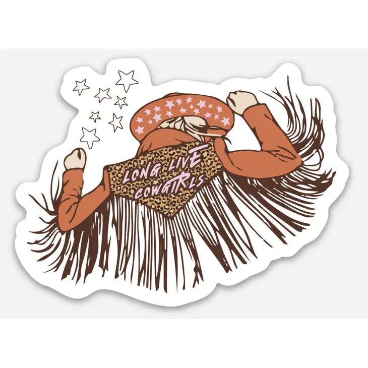 Long Live Cowgirls Sticker