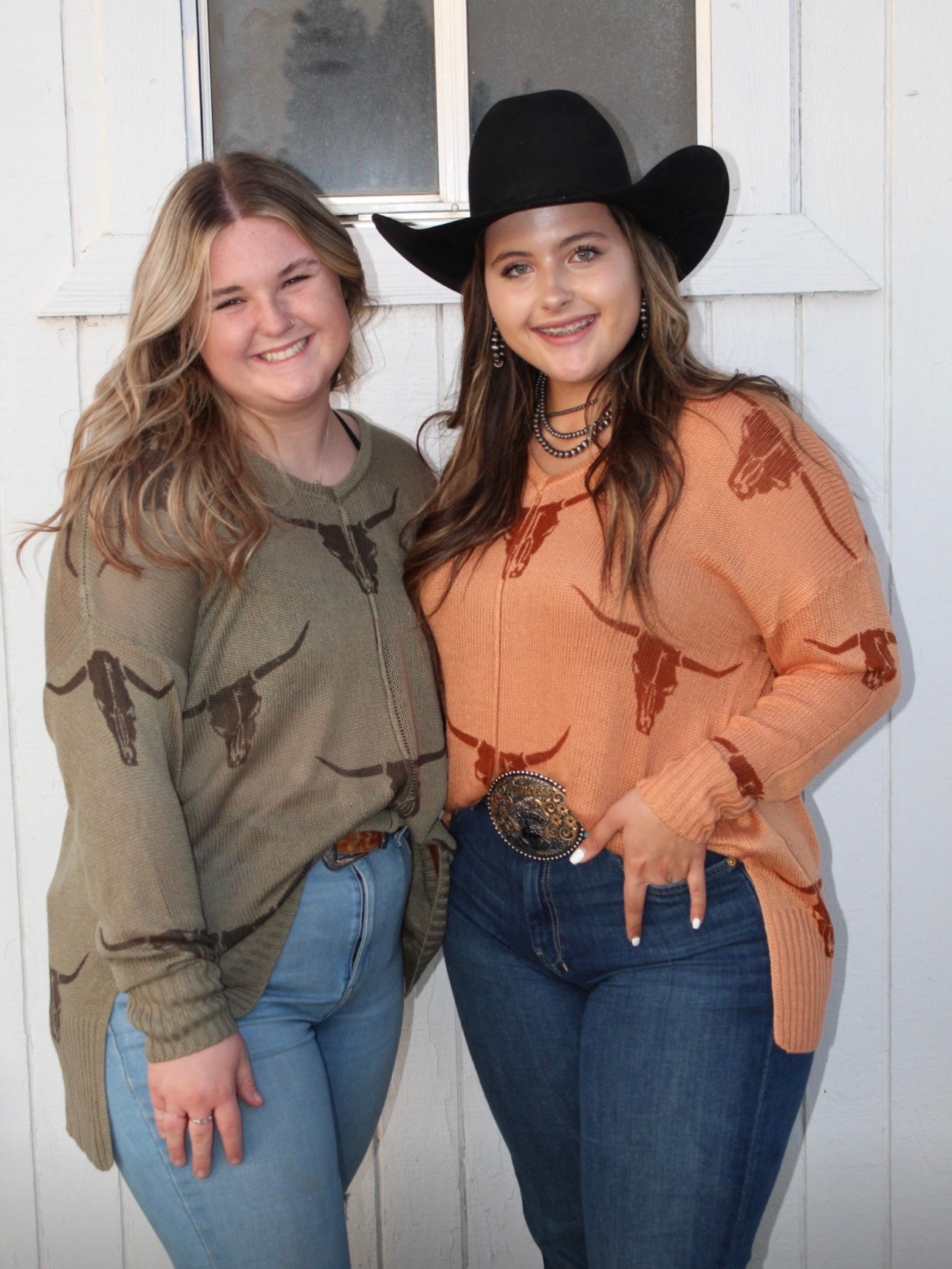 Longhorn sweater-Camel