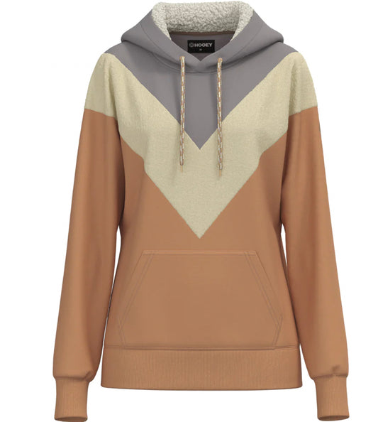Berkeley grey/tan hoodie