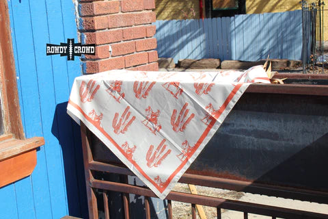 Saguaro cowboy wild rag