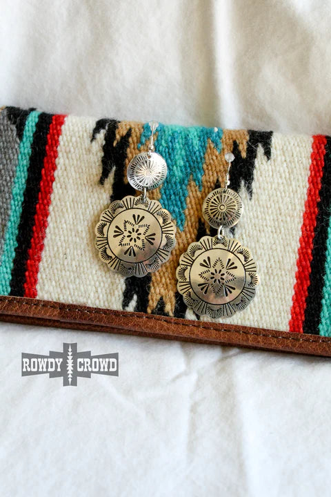 Rodeoin' dangle earring