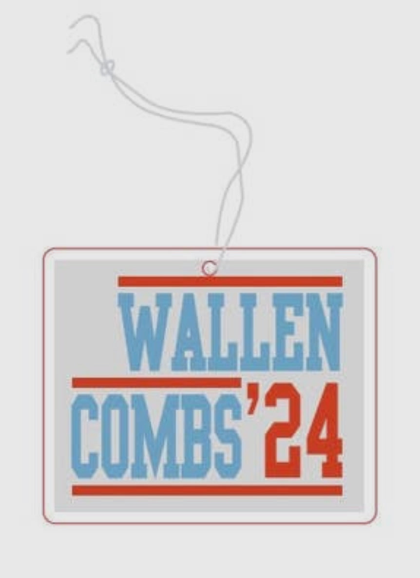 Wallen & Combs ‘24 air freshener