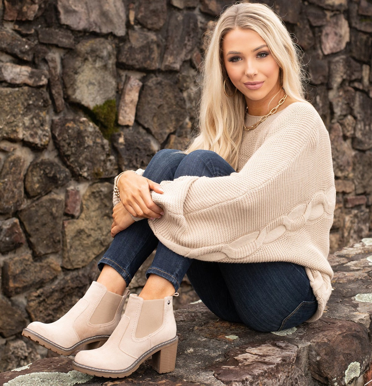 Rocky top bootie-Sand