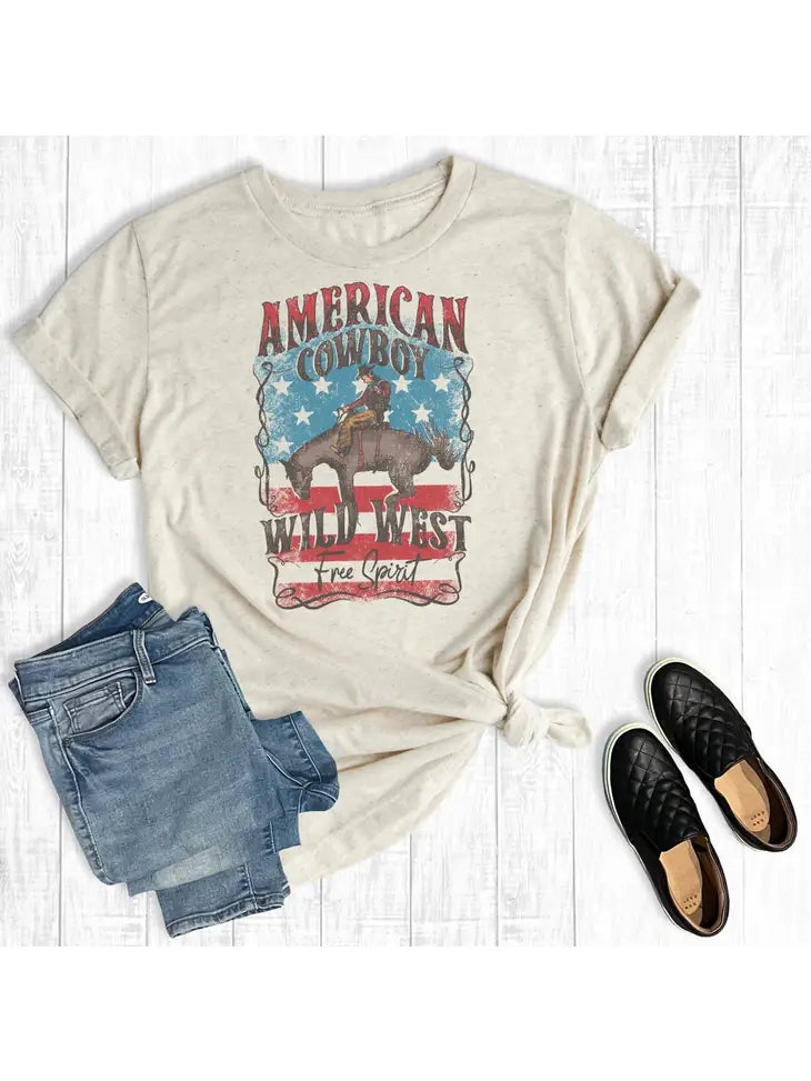 American Cowboy tee