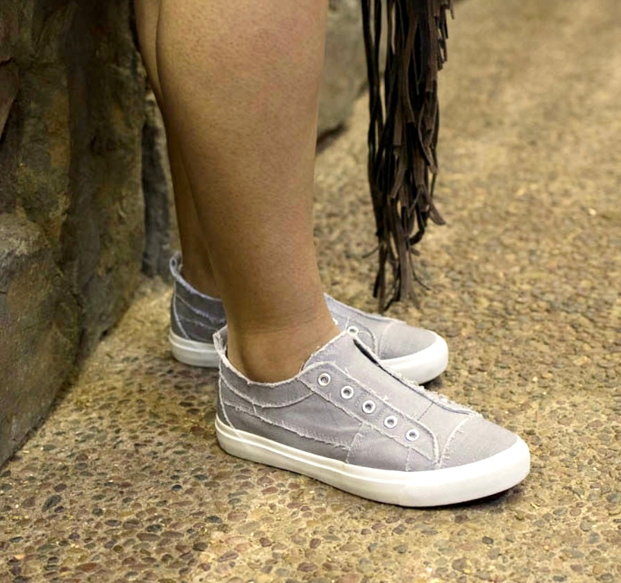 Stormy Skies Canvas Shoe