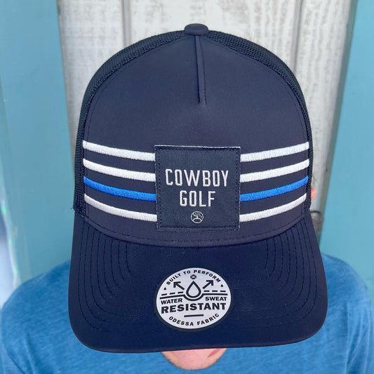 Cowboy golf hooey hat