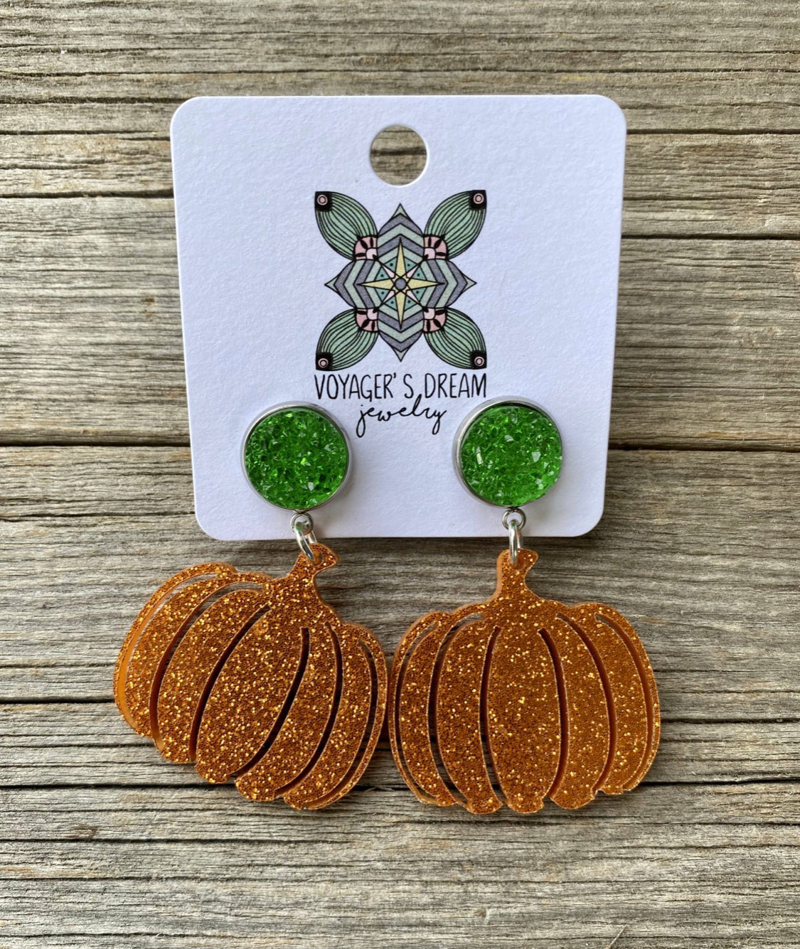 Pumpkin Earrings