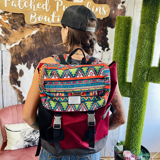 Topper hooey backpack Cranberry
