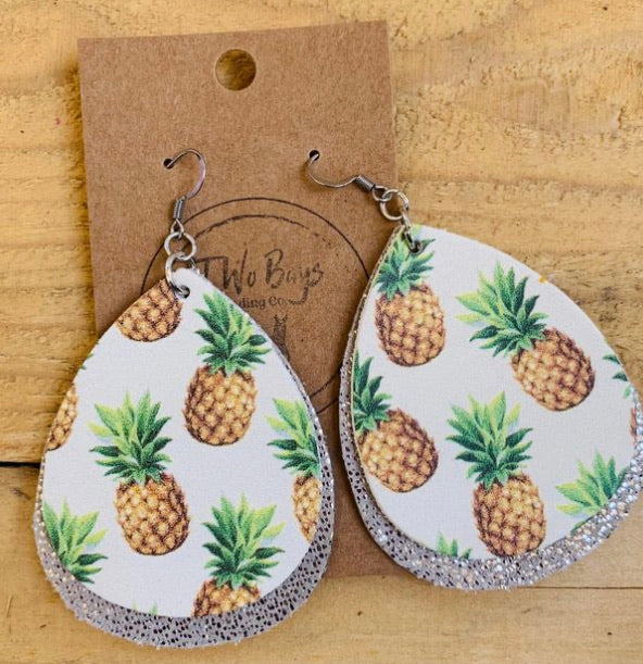 Pineapple earrings