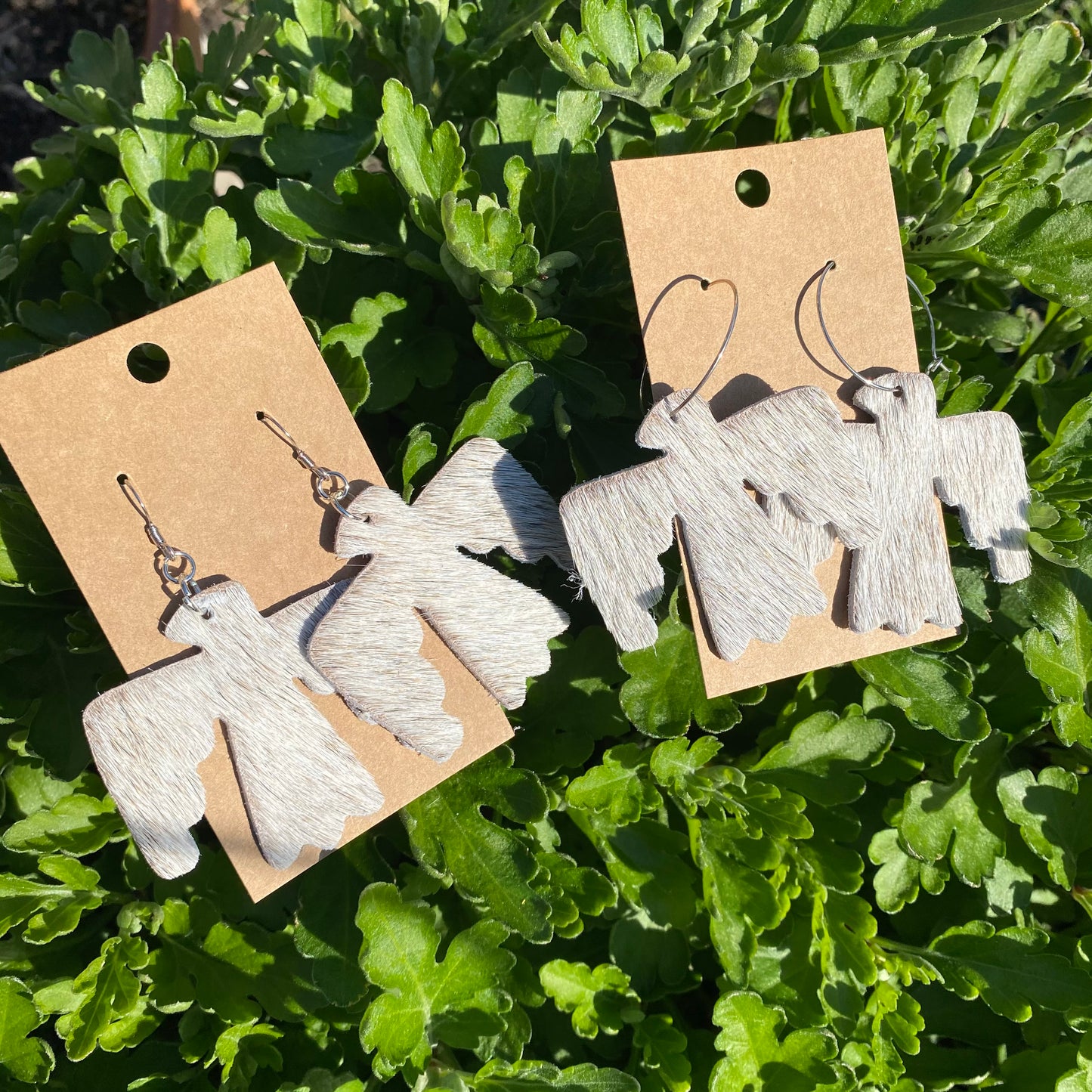 Thunderbird earring-grey