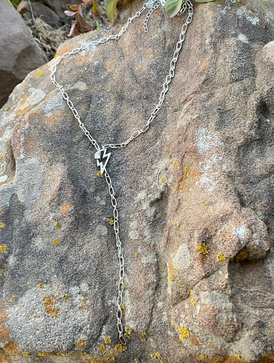 Lightning chain necklace