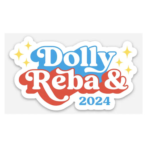 Dolly & Reba Sticker
