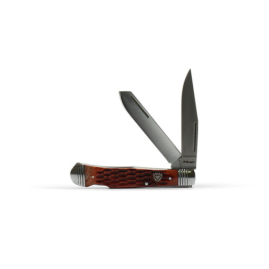 Muskrat Brown folding knife