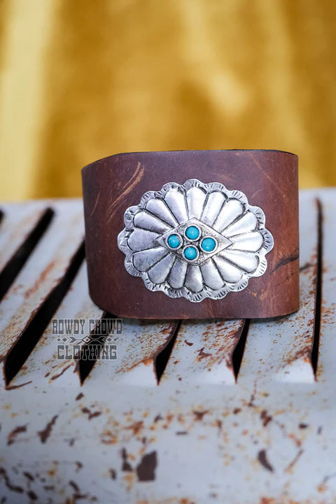 Cheyenne Leather Cuff