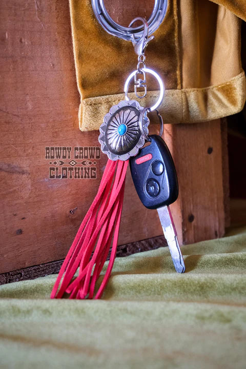 Concho Keychain