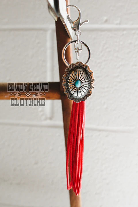 Concho Keychain