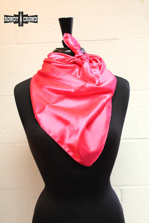 Basics wild rag-Hot Pink