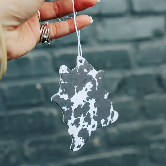 Cowhide air freshener