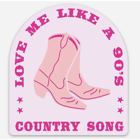 90's Country song Sticker