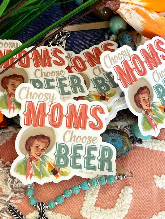 Choosy moms Sticker