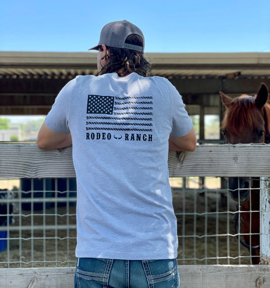 Rodeo Ranch Spur Flag tee