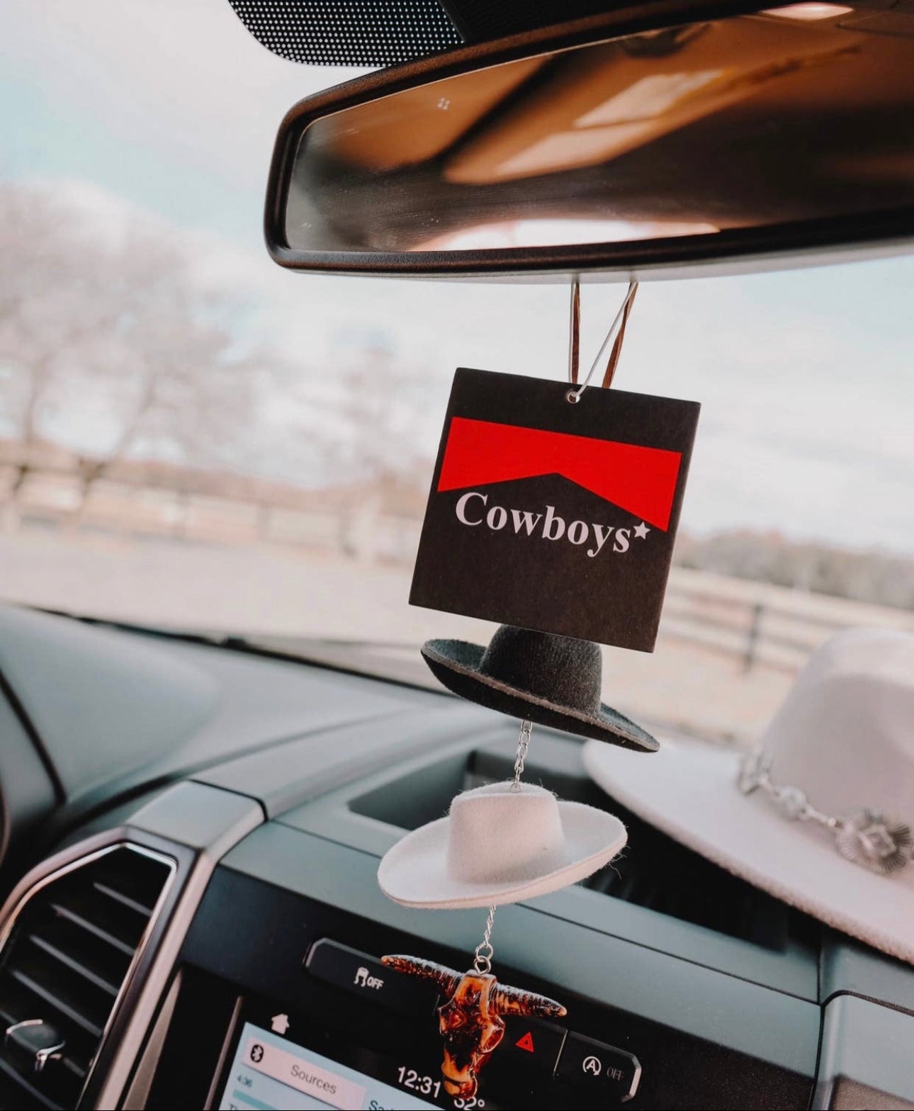 Cowboys air freshener