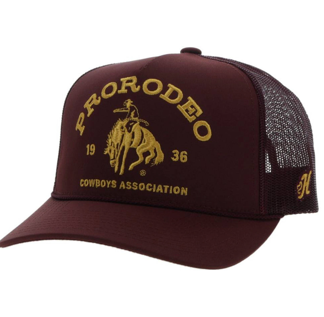 PRCA maroon hooey hat