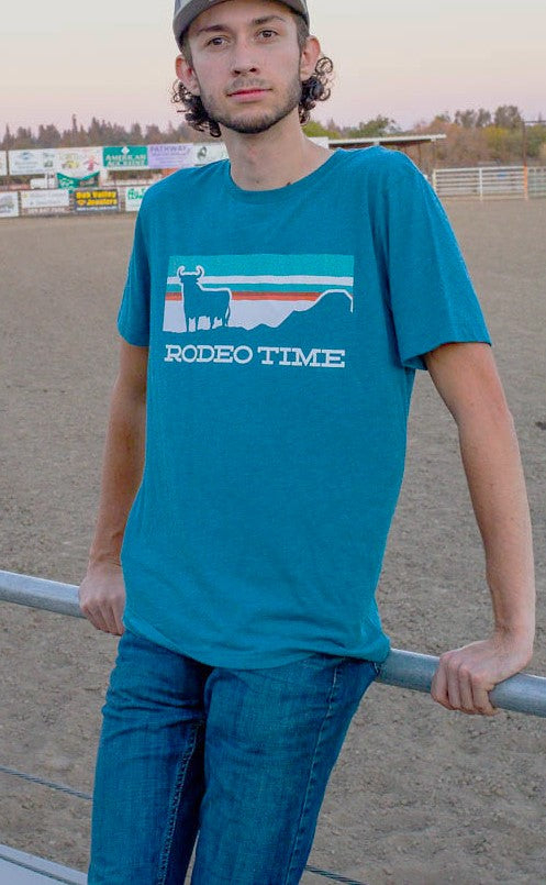 Rodeo Time Sunset tee