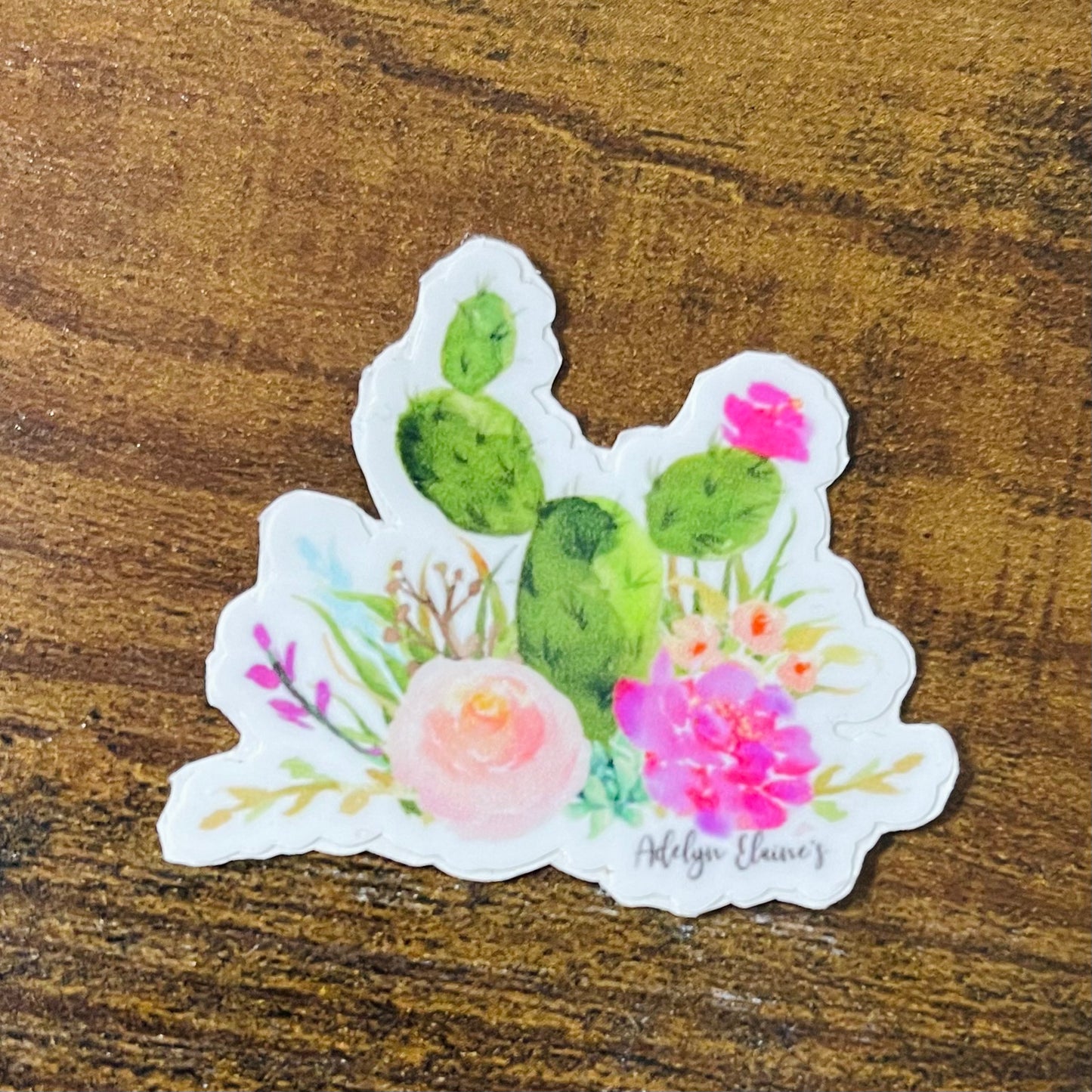 Mini cactus sticker