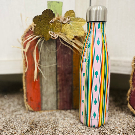 Sarape aztec water bottle