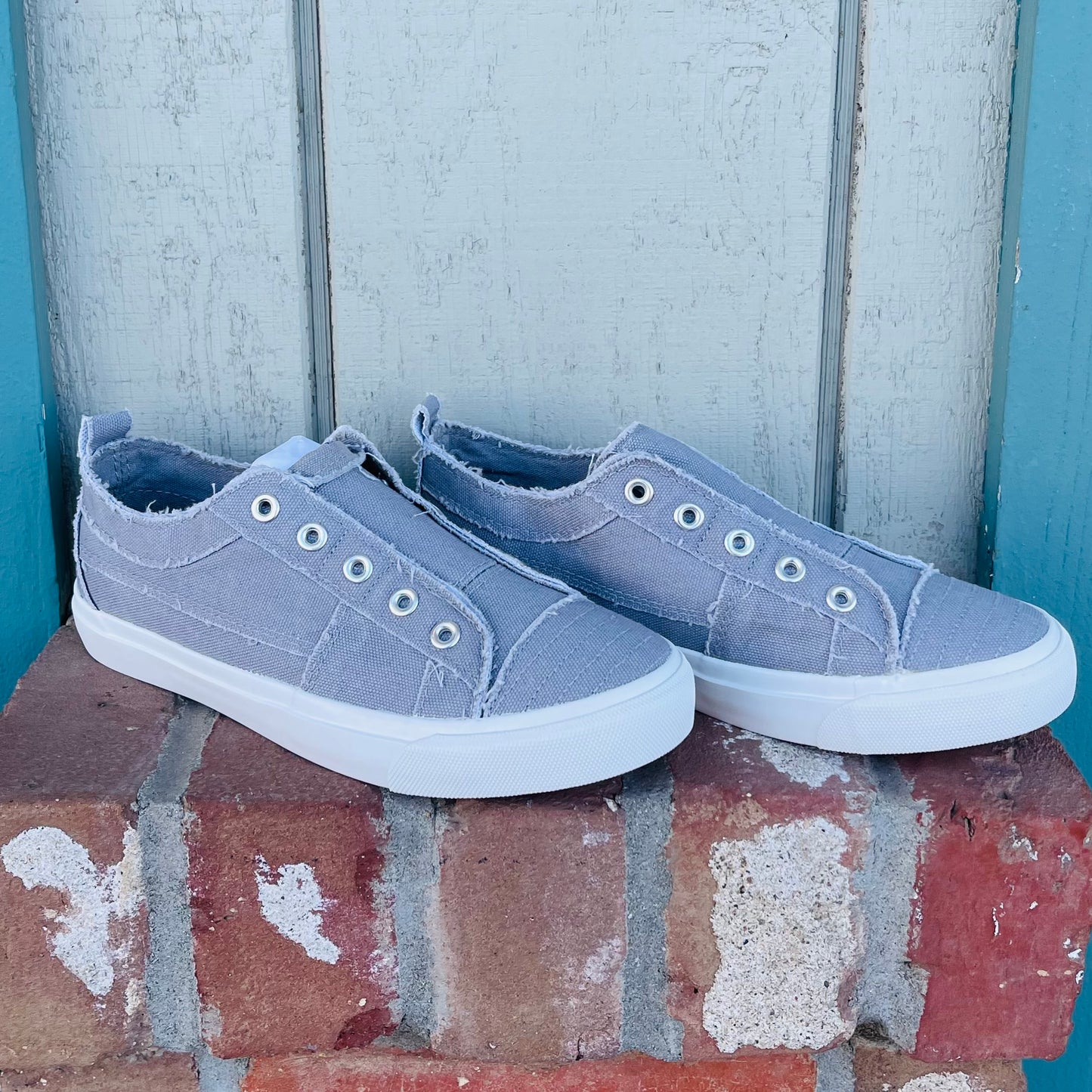 Stormy Skies Canvas Shoe