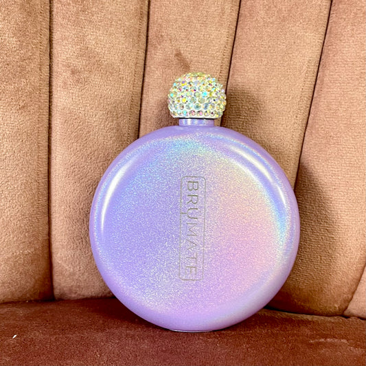 Glitter Flask violet