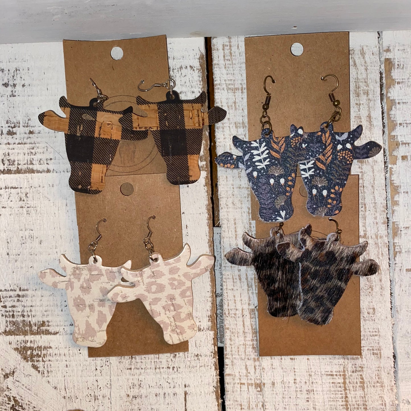 Take no bull earrings