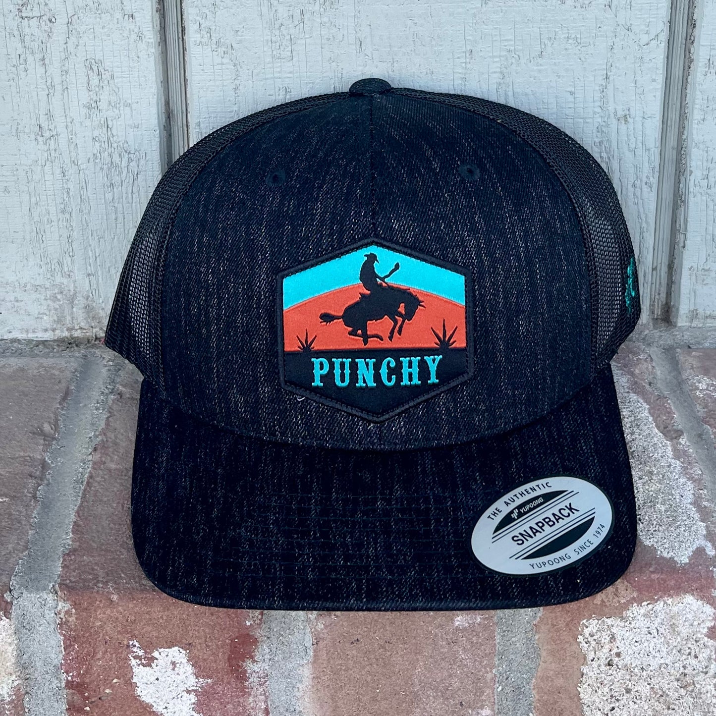 Black punchy  hooey hat