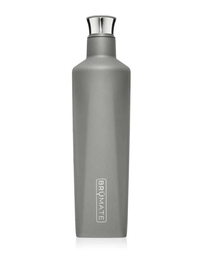 Rehydration 2-in-1 bottle Matte Gray