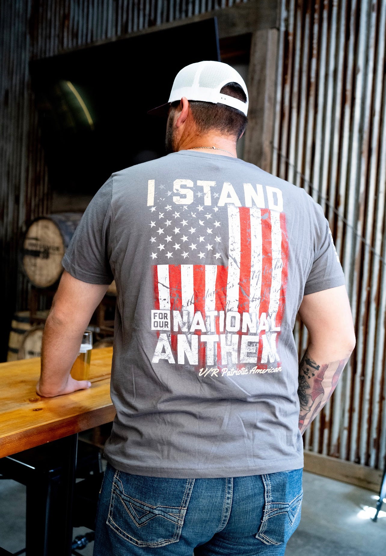 I stand tee