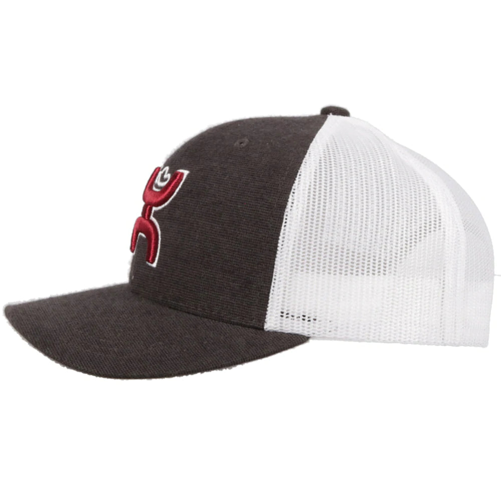 HOOEY "CAYMAN" GREY/MAROON