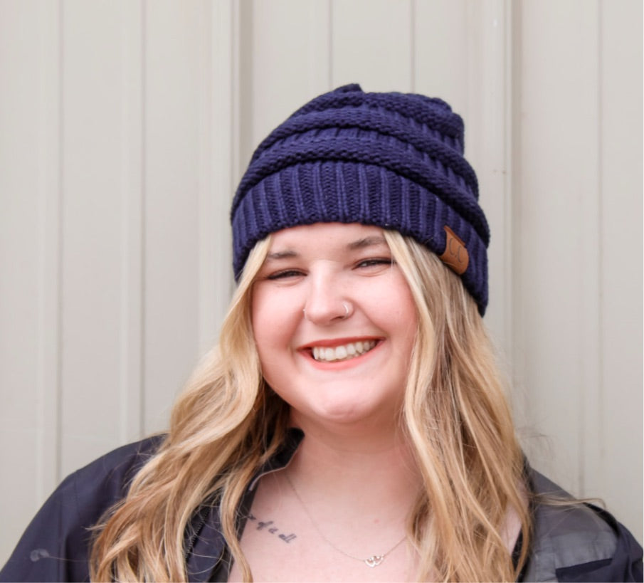 C.C. Beanie - Navy