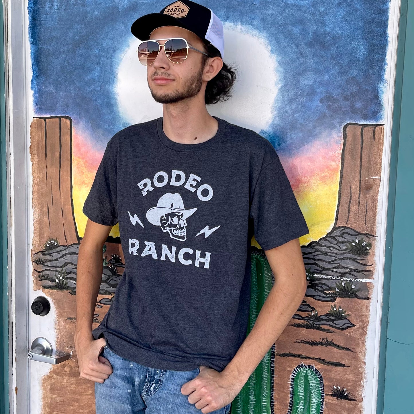 Rodeo Ranch Skull tee