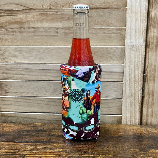 Spaghetti western koozie