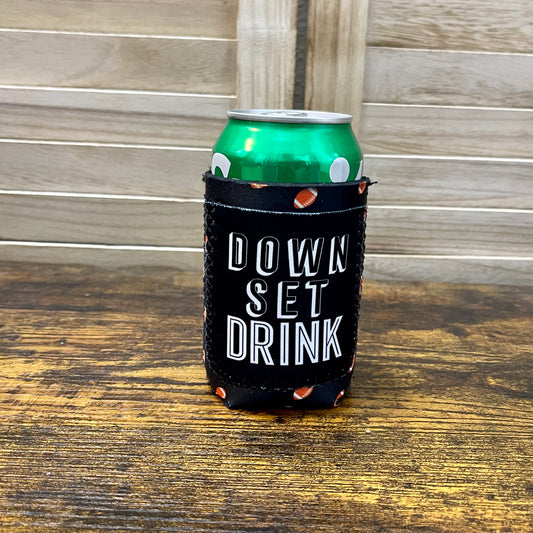 Down set drink koozie