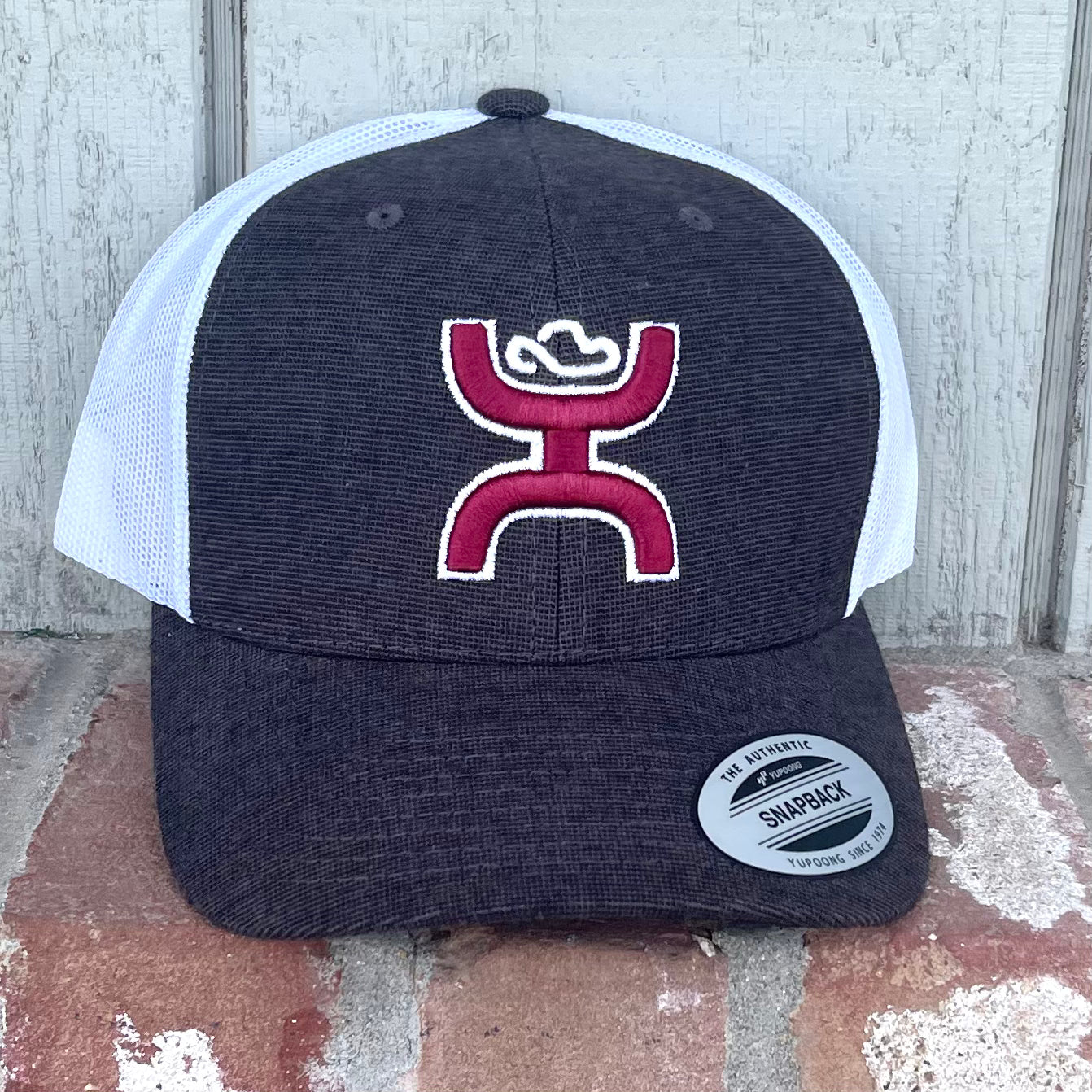 HOOEY "CAYMAN" GREY/MAROON