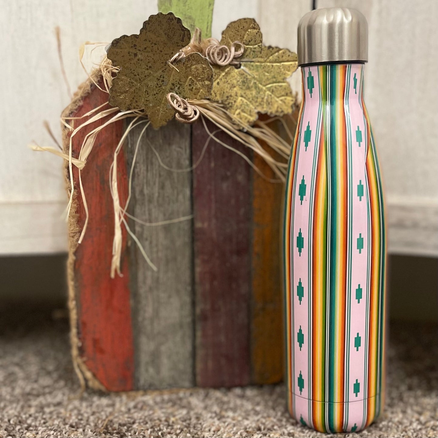 Sarape aztec water bottle