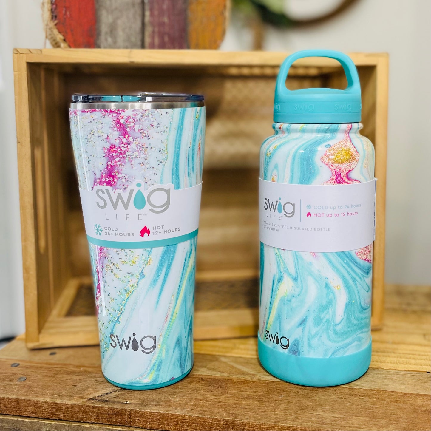 Wonderlust swig cups