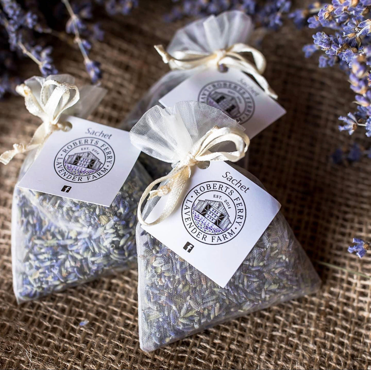 Lavender sachet