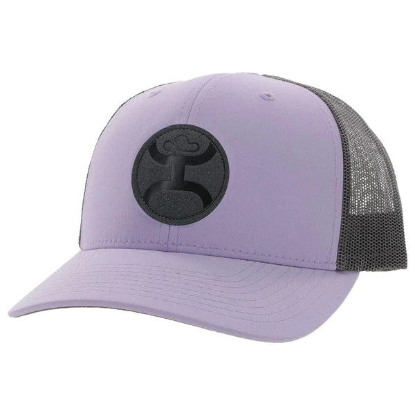 Blush purple/grey hooey hat