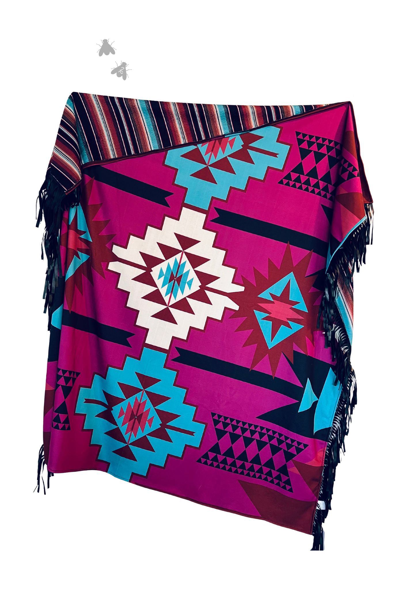 Sweet Caroline fringe blanket